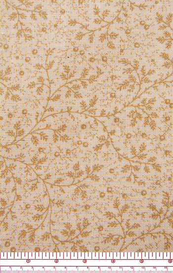Tan Branches 108in Wide by the  metre pieces