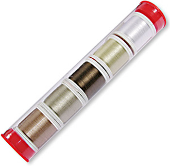 YLI Silk Thread Asst 5 Spools Size 100