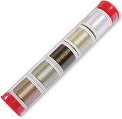 YLI Silk Thread Asst 5 Spools Size 100