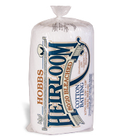 Bleached Hobbs Heirloom Premium Cotton Blend 80/20 Wadding 120 Inch x 120 Inch King