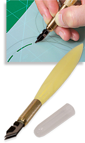 Double Bladed Stencil Knife 3mm channel