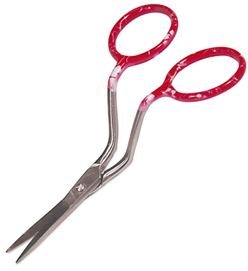 Floral Design Applique Scissors