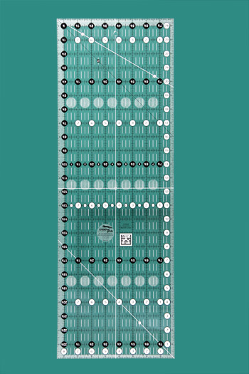 Creative Grids Non-Slip 8'' Half Inch x 24'' Half Inch Ruler