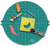 Creative Grids Rotating Cutting Mat 13'' x 13'' (330 x 330mm) With locking System