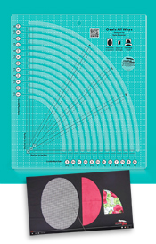 Creative Grids Non-Slip Ovals All Ways