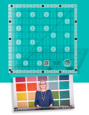 NEW Creative Grids Non-Slip Perfect 10 Ruler By Its Sew Emma