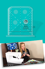 Creative Grids  Non-Slip Machine Quilting Tool - Shorty  By Angela Walters