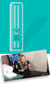 Creative Grids  Non-Slip Machine Quilting Tool - Slim By Angela Walters