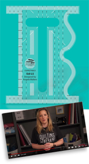 Creative Grids Non-Slip Machine Quilting Tool - Sid - LS (Low Shank) By Angela Walters