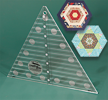 Creative Grids Non-Slip 60 Triangle Ruler 8