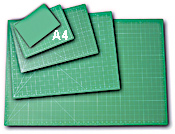 A4 Self Healing Cutting mat (Industrial)Size 12'' x 8''  (280mm x 200mm) Approx