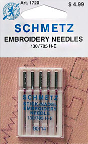 Schmetz Embroidery Machine Needles