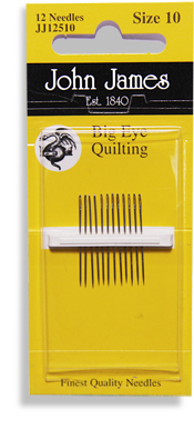John James Big Eye Quilting Needles