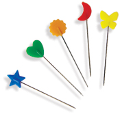 Singer Decorative Straight Pins size 1 Half Inch 100ct