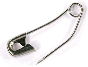 Curved Safety Pins