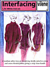 Medium Iron on Vilene by yard