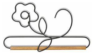 8'' Pansy Quilt Hanger