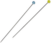 Crystal Glass Headed Pins 