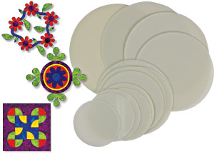 Large Perfect Mylar Circles (Heat resistant)