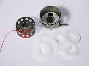 Little Genie Magic Bobbin Washers 12ct