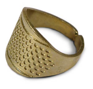 Brass Ring Thimble