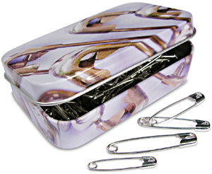 Safety Pins (4 sizes qty 100) Was £4.95 NOW £1.99