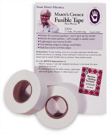 Batting Fusible Seam Tape 1