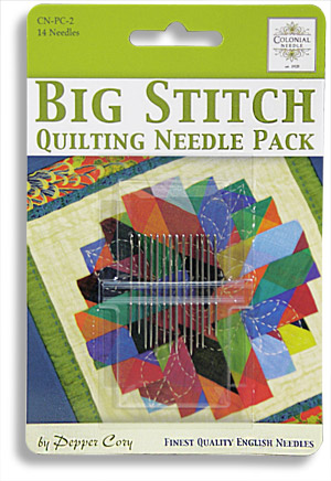 Big Stitch Quilting Needle Pack