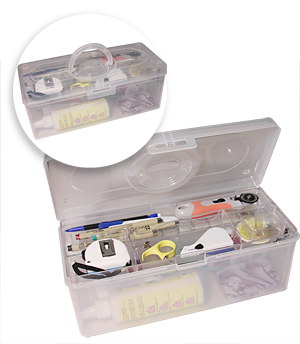 Craft and Hobbies Organiser (L.13'' x W. 5'' x H. 5'')