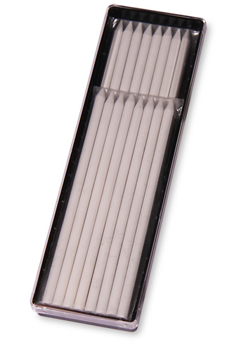 Chalk Refill Cartridge White for Pencil (16 White Refills)