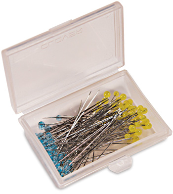 Clover Patchwork Glasshead Pin Size 30 - 1'' 100ct