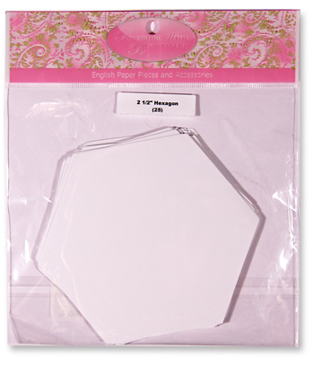 2  in Hexagon Papers -50 pieces 