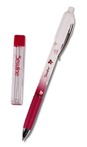 White Sewline Fabric Pencil