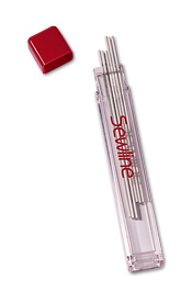 White Sewline Fabric Pencil Refill