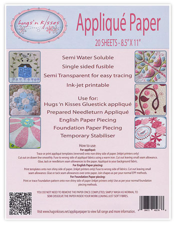 Applique Paper 20pk