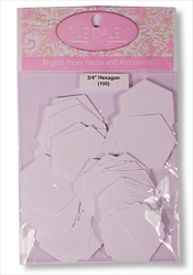 '' Hexagon English Paper Piecing (100)