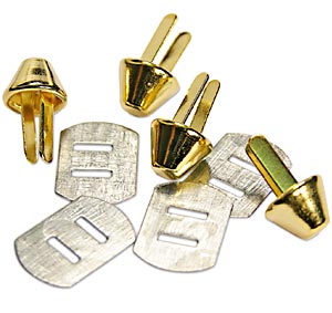 Bag Feet (Silver or Gold) 4feet/10mm