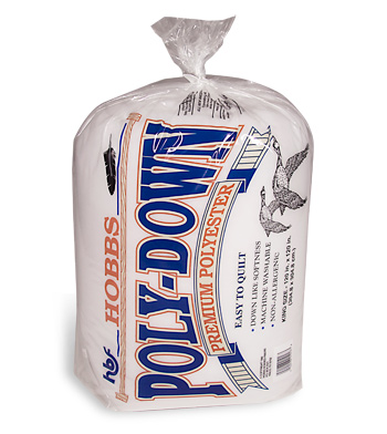 Hobbs Polydown Wadding King 120 Inch x 120 Inch