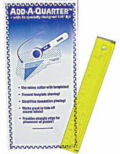Add-a-Quarter & Add an Eighth Rulers
