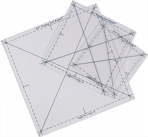 Fussy Cut Trio Rulers By Quilt in a Day 
