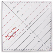 Triangle Square Up Ruler 6½'' By Quilt in a Day