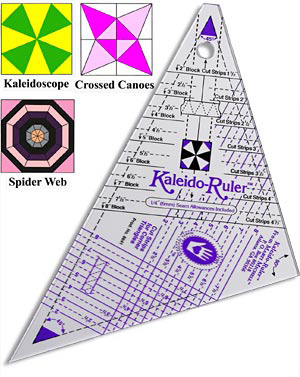 Marti Michell Kaleido- Ruler 2'' to 8'' (Small)