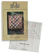 Fit to be Geese Ruler - Free Pattern Included