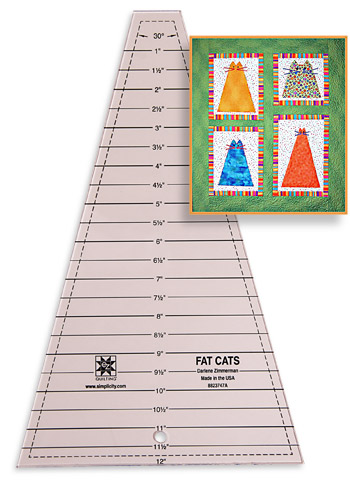 Fat Cats Triangle Ruler