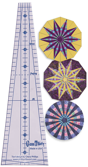 Phillips Fiber Art Jewel Box Gem Thirty By Cheryl Phillips