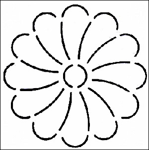 Quilt Stencil 4