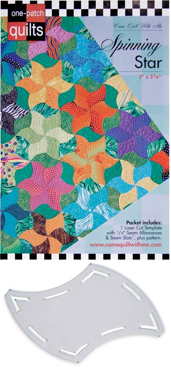 One Patch Template Spinning Star
