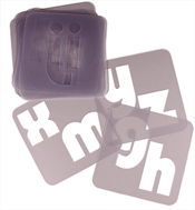 Alphabet Templates 13ct