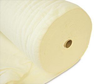 Hobbs Heirloom Natural 100% Cotton Wadding with scrim 120'' wide 30 yard Roll