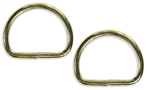 1 Inch D Ring Gold 2